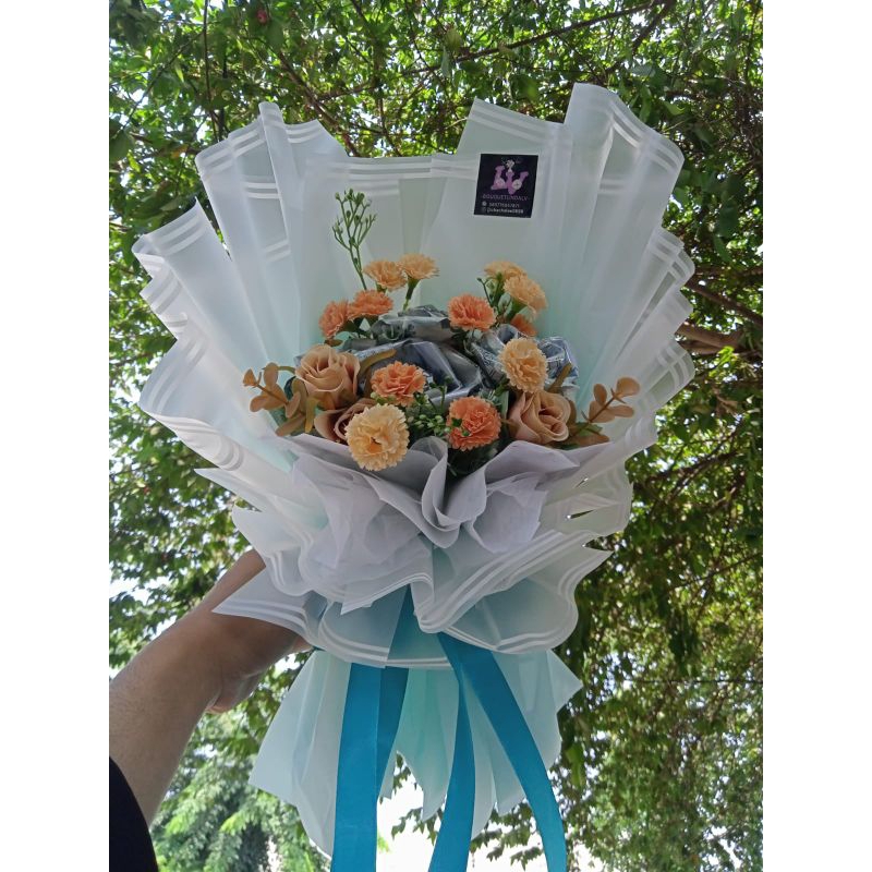 BUKET UANG BENTUK BUNGA