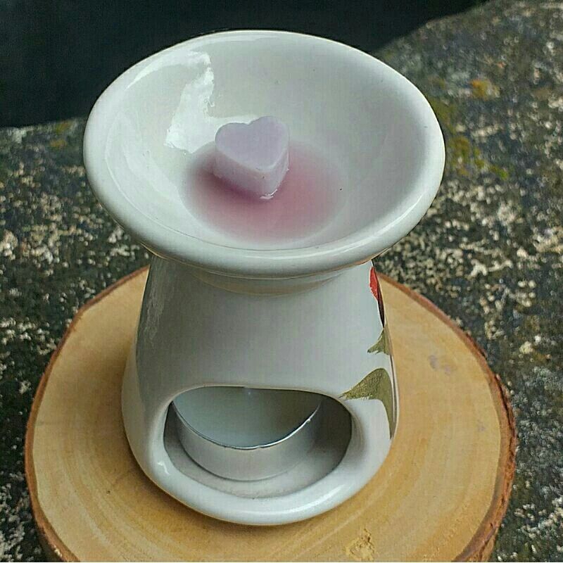 Aromatherapy Oil Burner Candlewax Stove Tungku Aroma Terapi Lilin Candle Wax Melt Kompor Keramik Bak