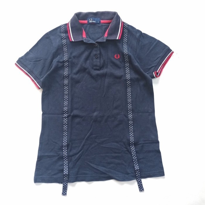 fred perry twin tipped polo shirt women casual original skena