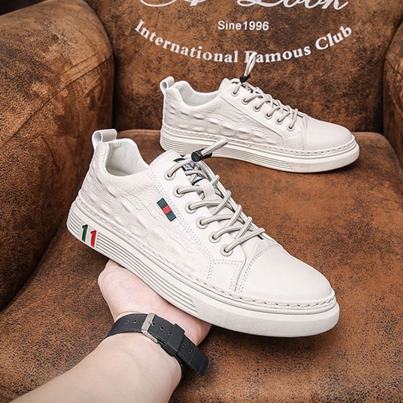 Sepatu Kulit Pria K-7 Separu Sporty Sepatu Casual Sepatu import