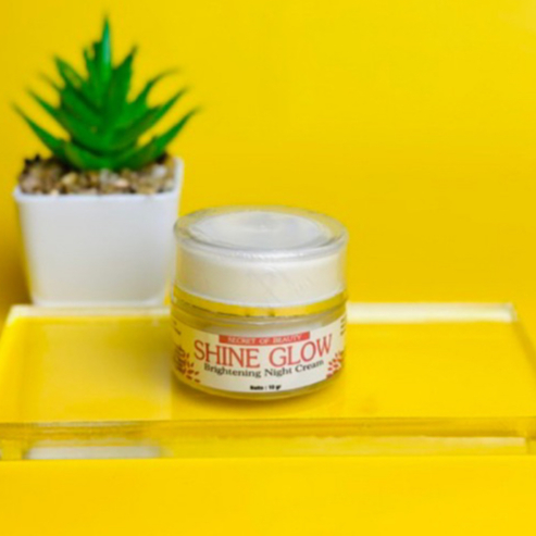 CREAM MALAM SHINE GLOW / SHINE GLOW BRIGHTENING NIGHT CREAM / WHITENING GLOWING
