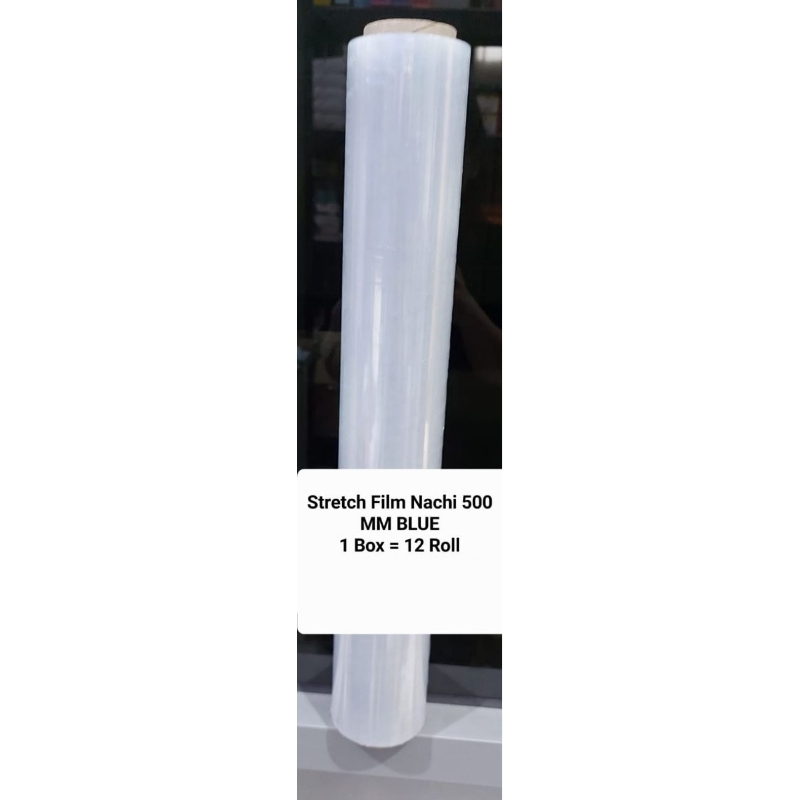 

Nachi Stretch Film Lebar 50 cm × Panjang150 Yard /Plastik pembungkus barang/Plastik Packing