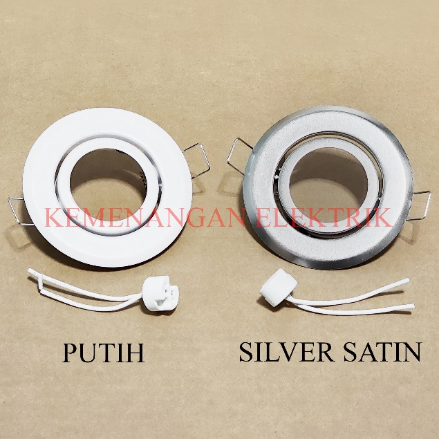 KAP LAMPU MR16 / RUMAH DOWNLIGHT MR16 / HOUSING HALOGEN MR16 / CASING MR16