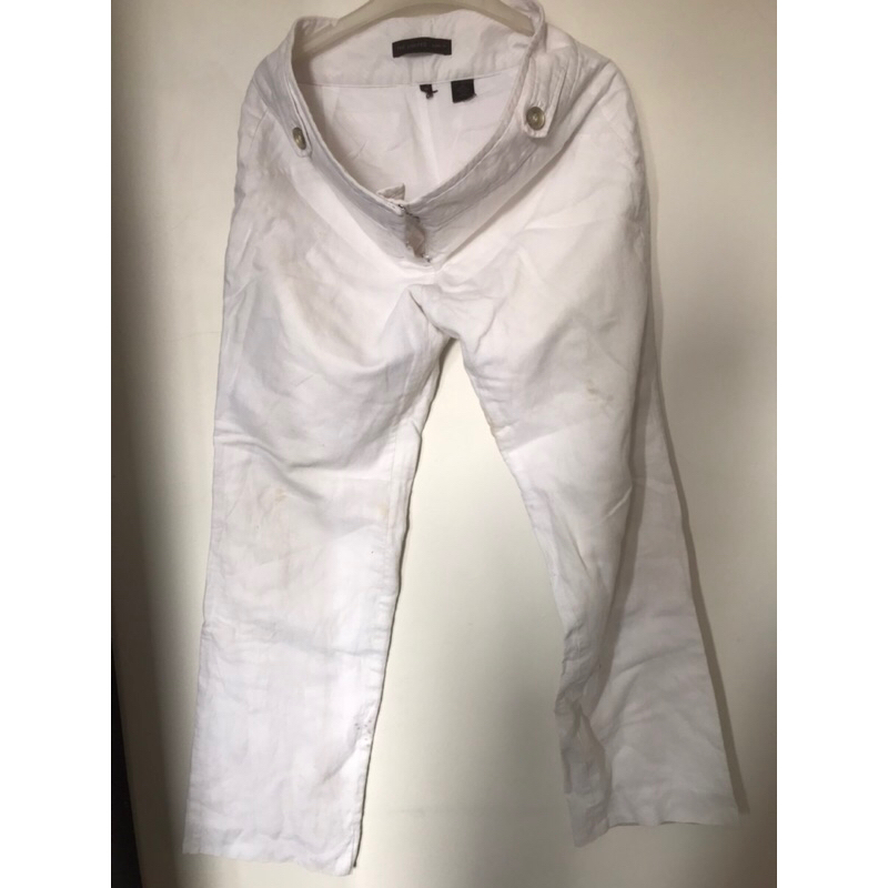 The Limited Celana Putih Straight Pants Wanita Original