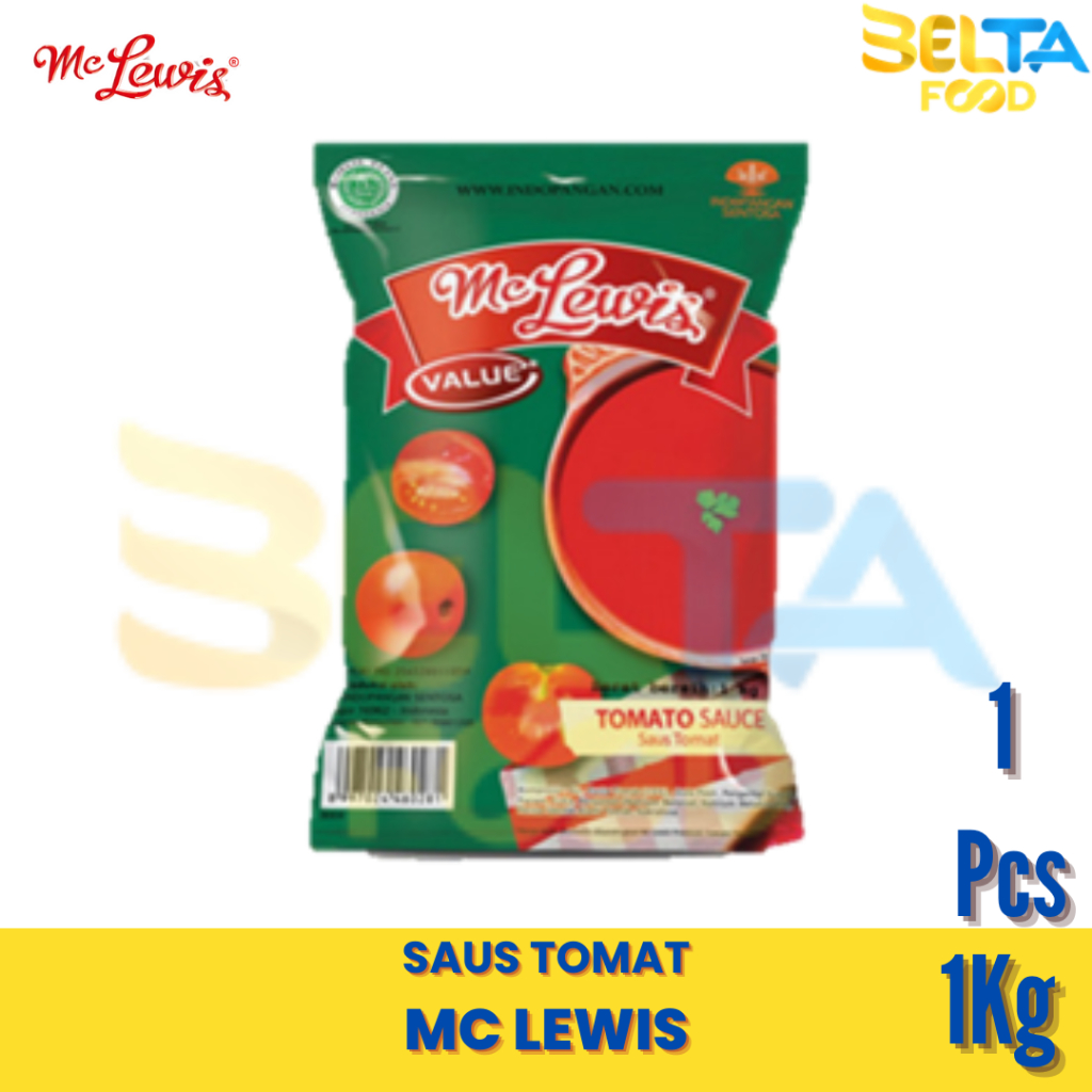 

Mc Lewis Tomato Sauce 1Kg Saus Tomat