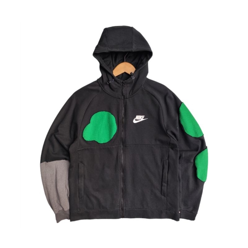 Reworked Nike Zip Hoodie