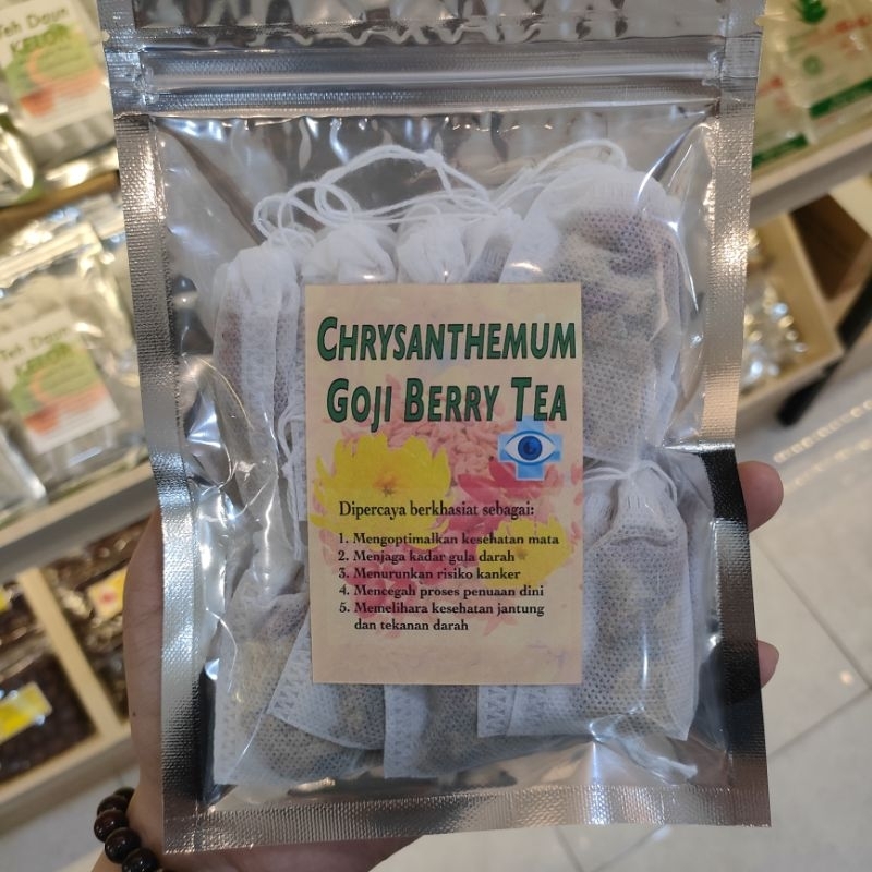 

Chrysanthemum Goji Berry Tea Teh Celup Herbal