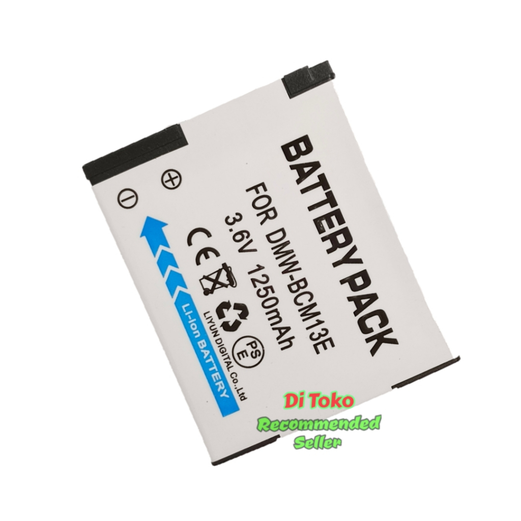 RC - Baterai For Kamera TS5 TS6 Batrei TZ55 TZ60 ZS27 ZS30 Bcm13pp De A50 Dea50 ZS35 ZS40 ZS45 ZS50 