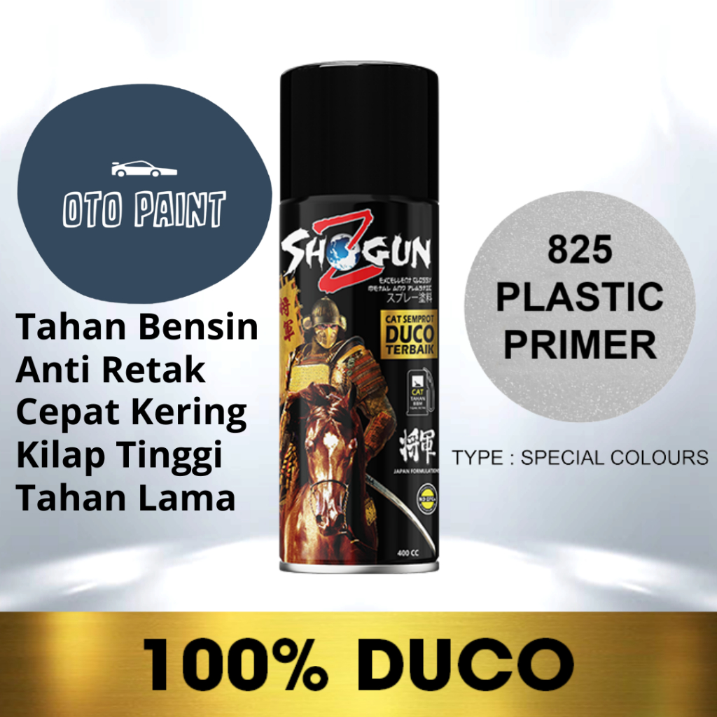 Cat Semprot / cat duco Shogun Z Plastic / Plastik Primer 825 - Pilok Pylox