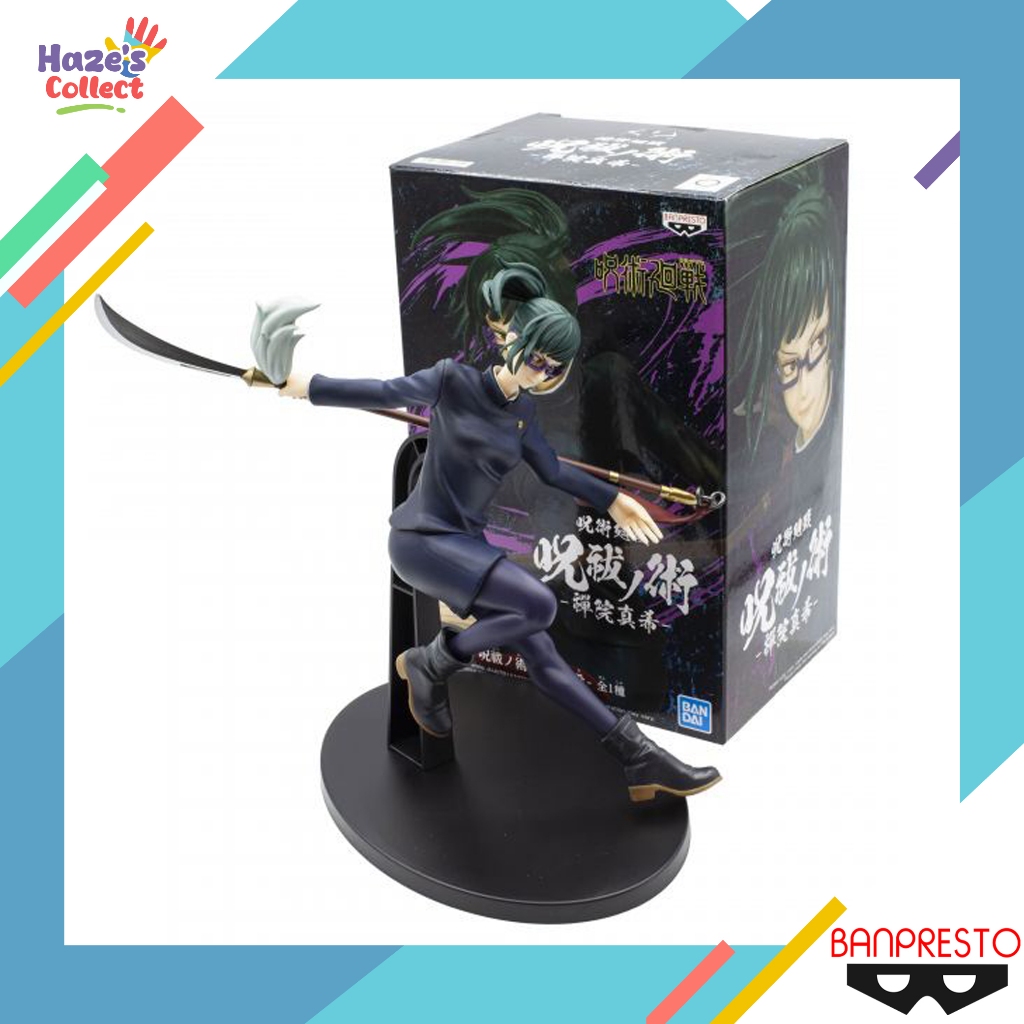 Banpresto Jujutsu Kaisen Action Figure Maki Zenin