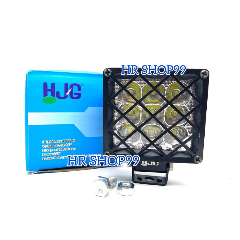 Lampu tembak Sorot Led Cwl Kotak Jaring 9 Mata Hjg