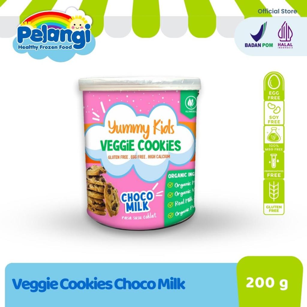 

Kukis Sayur Organik Cokelat Susu Gluten Free Egg Free Tanpa Pengawet