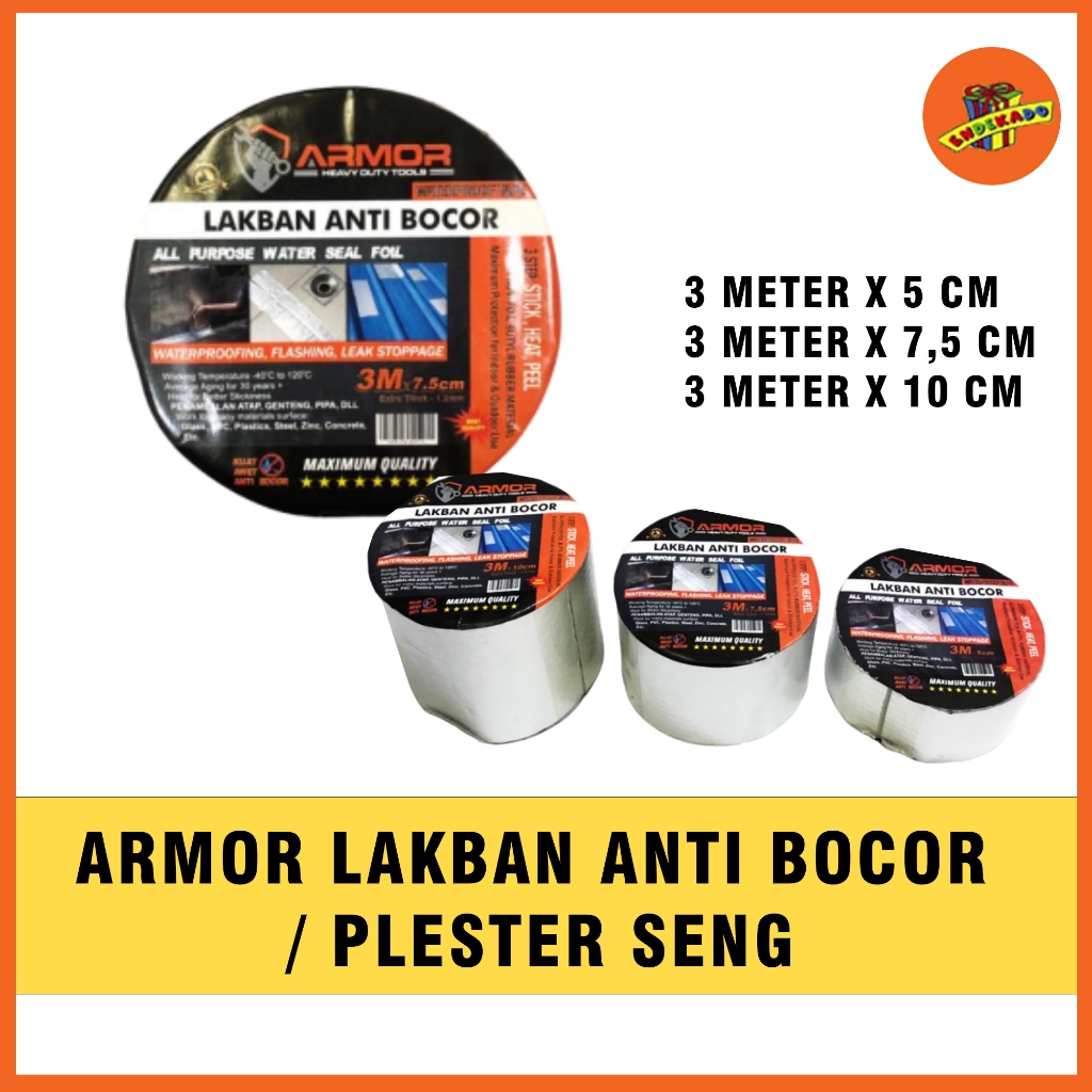 ARMOR Lakban Anti Bocor - Plester Seng