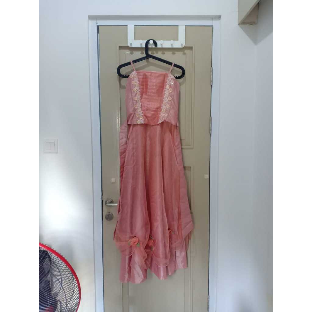 Dress Pesta Merah Jambu (Pink) Rose, Aurora, Sweet 17
