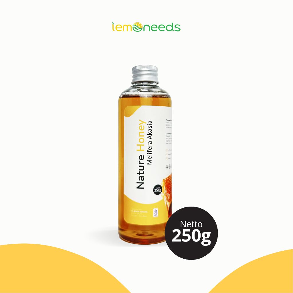

MADU MURNI MELIFERA AKASIA BY LEMONEEDS 250 ML DAN 100 ML