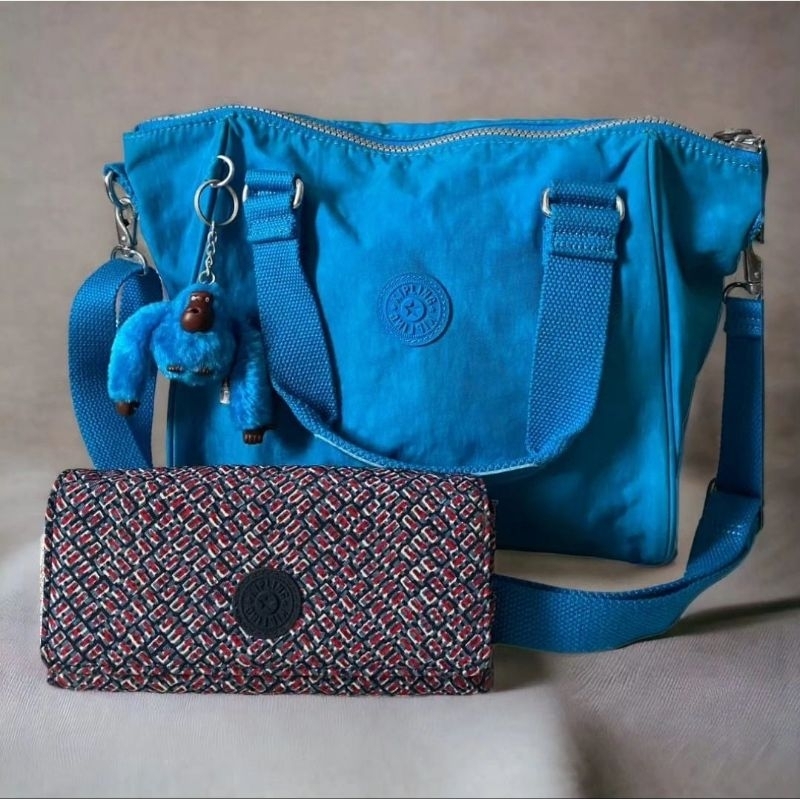FAST SALEBUNDLING PRELOVED) Kipling Tote bag set with wallet