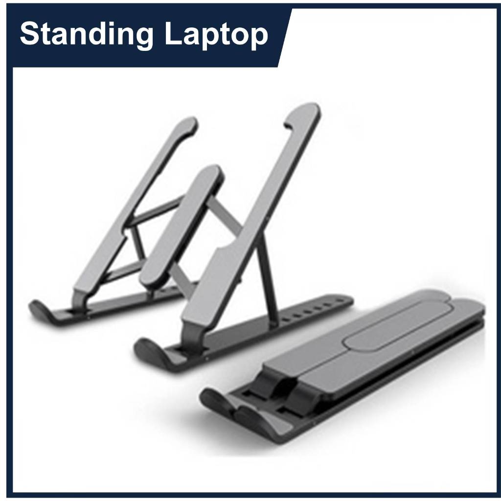 Laptop Stand Tablet Stand Holder Dudukan Laptop Meja Laptop