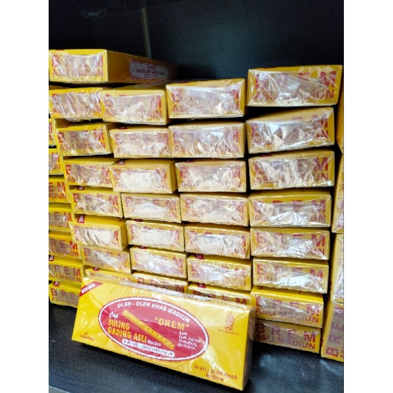 

BREM MADIUN BREM SULING MURAH ISI 3 BATANG!!! DISKON 50%