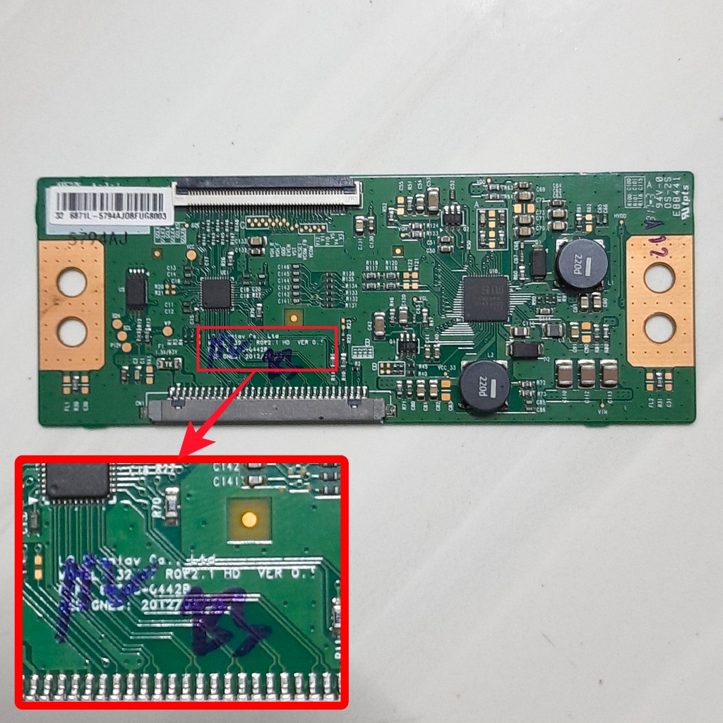 Tcon LED TV LG 32LF510D 32LF510