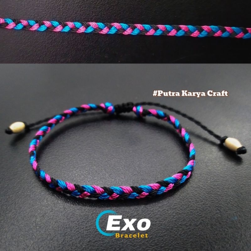 Gelang Tali Kepang Simple | Gelang Pria | Gelang wanita