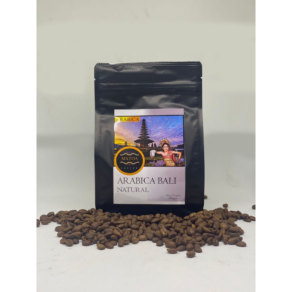 

Kopi Arabica Bali Natural Matoa Coffee 250 gram