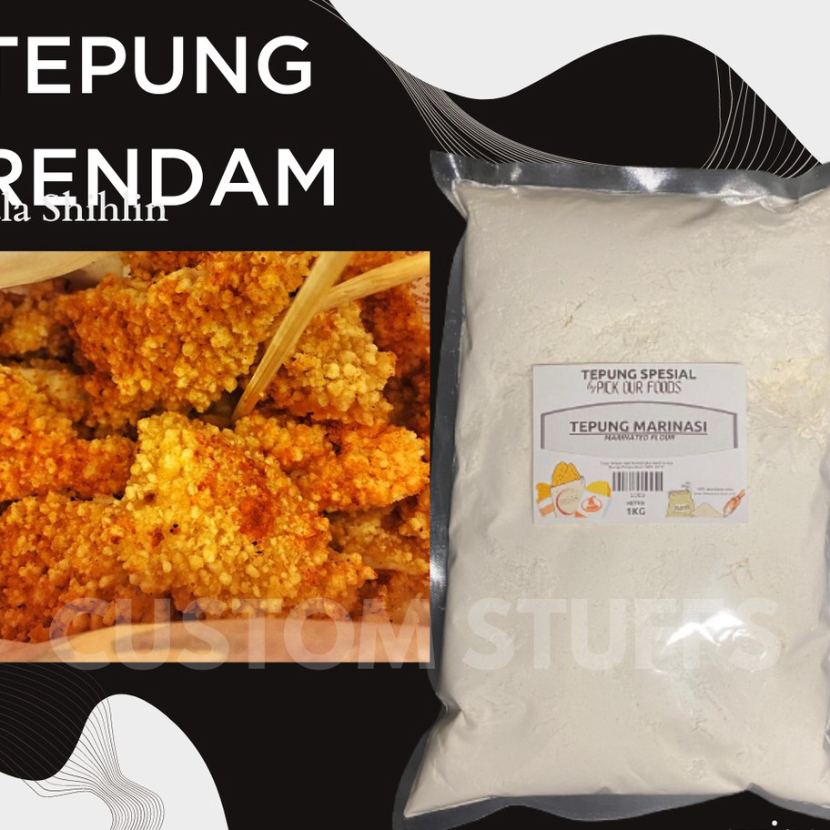 

➛➙❅⋆ Tepung marinasi / marinated flour / tepung rendam shihlin 1kg