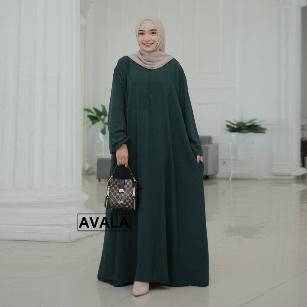 GAMIS JUBAH JUMBO CRINCLE CEY 5L - 6L / MIVELA DRESS MUSLIM LD 150 PESTA KONDANGAN XXXXXXL
