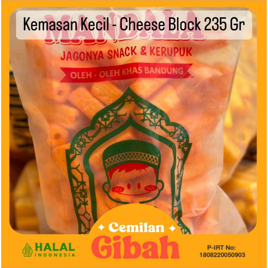 

Kemasan Kecil - Cheese Block Snack - 235 Gram - Mandala - Cemilan Gibah