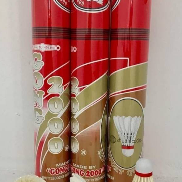 ➼➳✿✯ SHUTTLECOCK BADMINTON GONG 2000 MERAH ASLI ORIGINAL