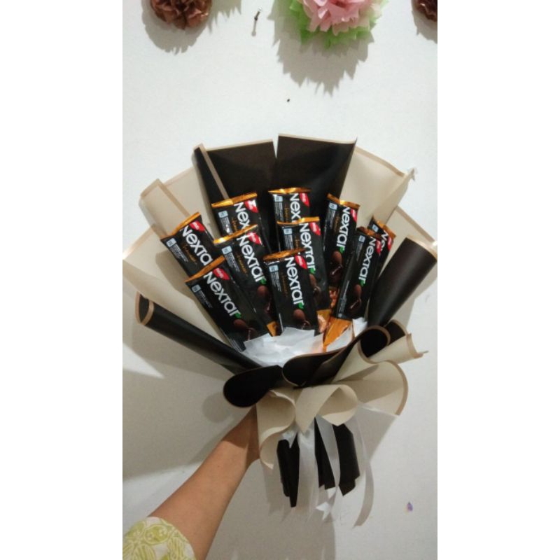 

Buket murah ukuran big rikwest nextar hadiah ultah graduated murah Makassar