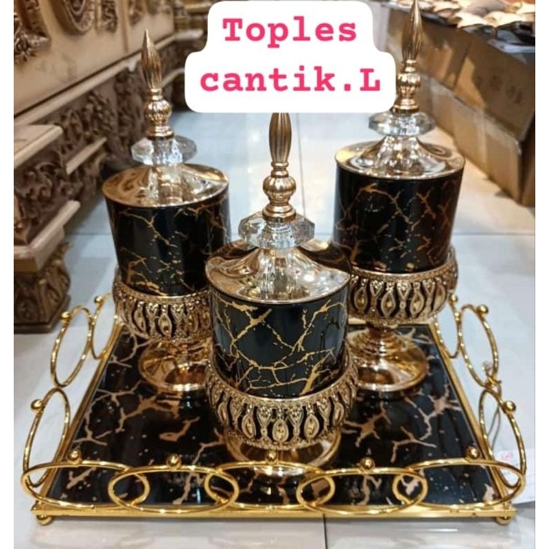 toples set gratis nampan FREE PAKING KAYU