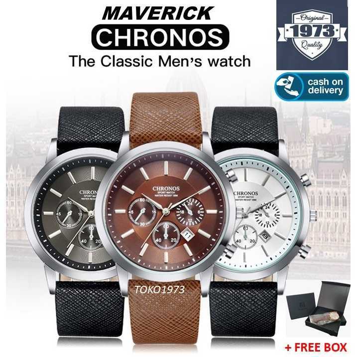 CHRONOS MAVERICKS Jam Tangan Mewah Pria Arloji Pria Luxury Men's Watch