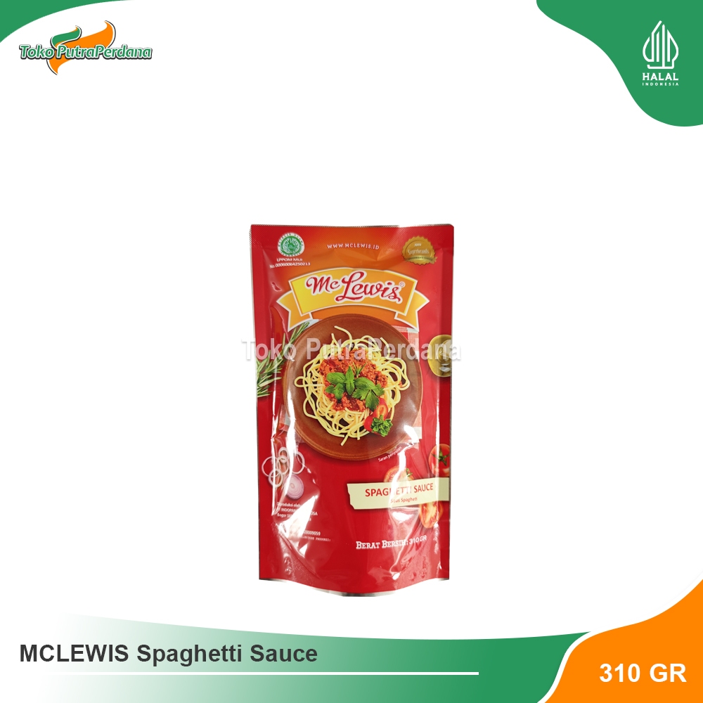 

MCLEWIS Spaghetti Sauce 310gr