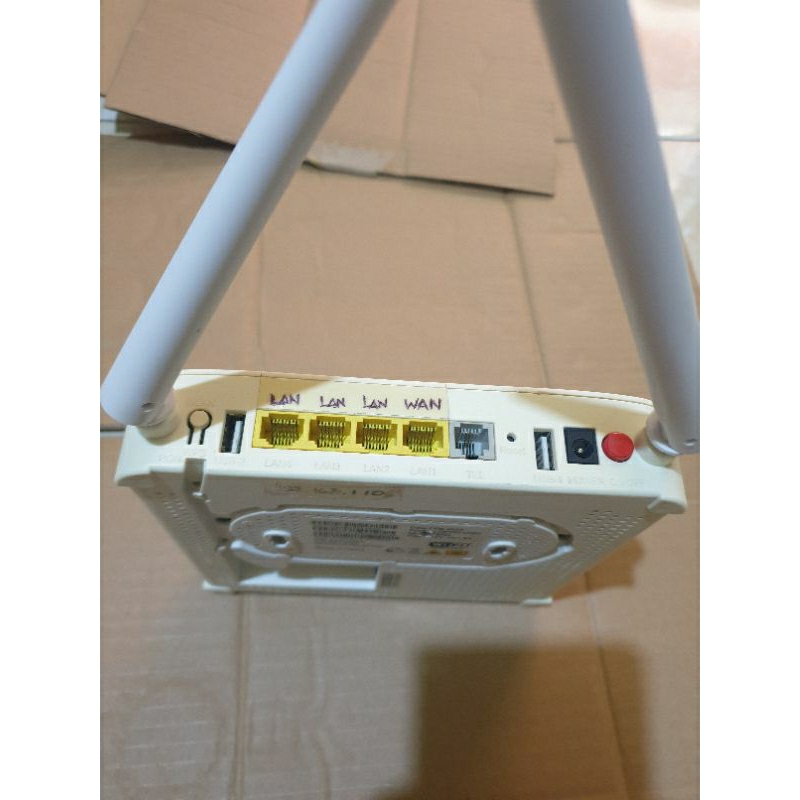 Router zte f670L super 2 usb