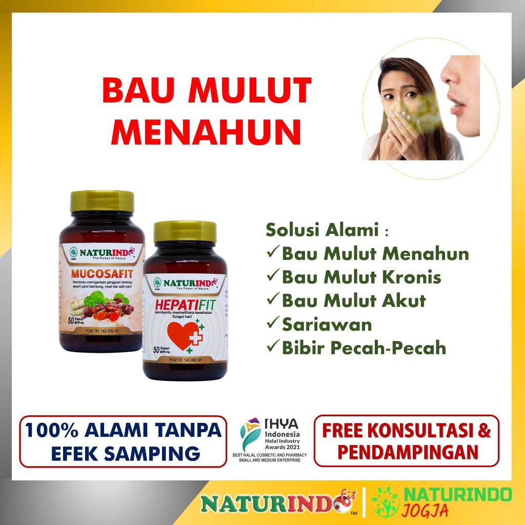 Jamu Herbal Mucosafit Bau Mulut Menahun Akut Mulut Bau Mulut Kronis Naturindo