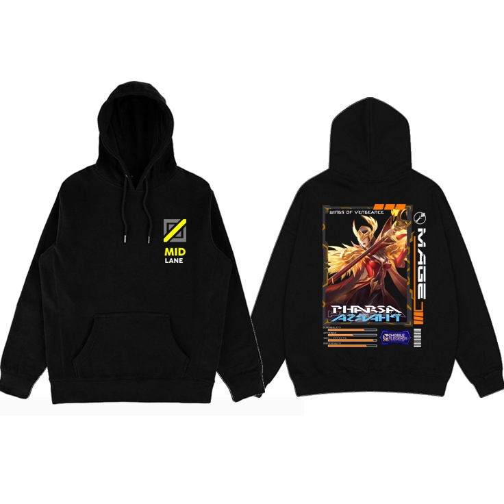 Sweater Hoodie Mobile Legend Anak Dan Dewasa Hero Pharsa Skin Collector Skin Epic Skin Terbaru Hoodi