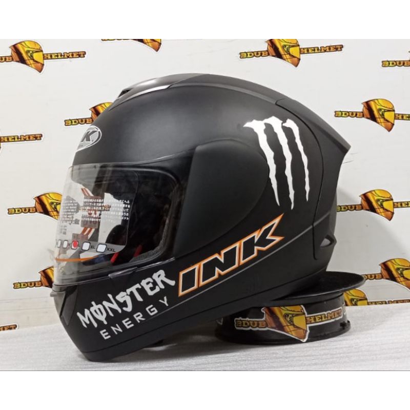 Helm Ink CL MAX solid black doff 100%ORIGNAL
