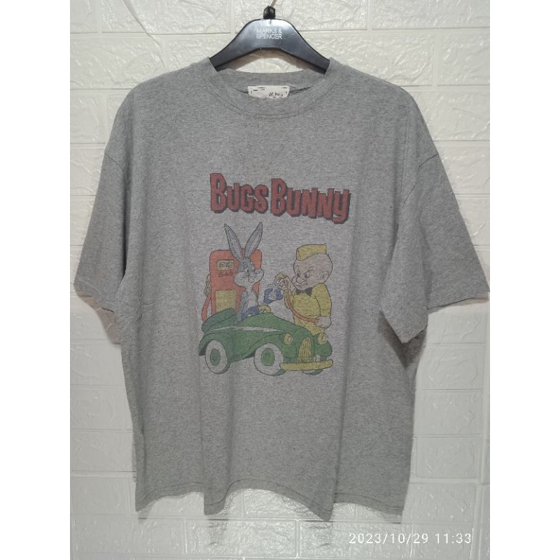 T Shirt M two Bugs Bunny bootleg