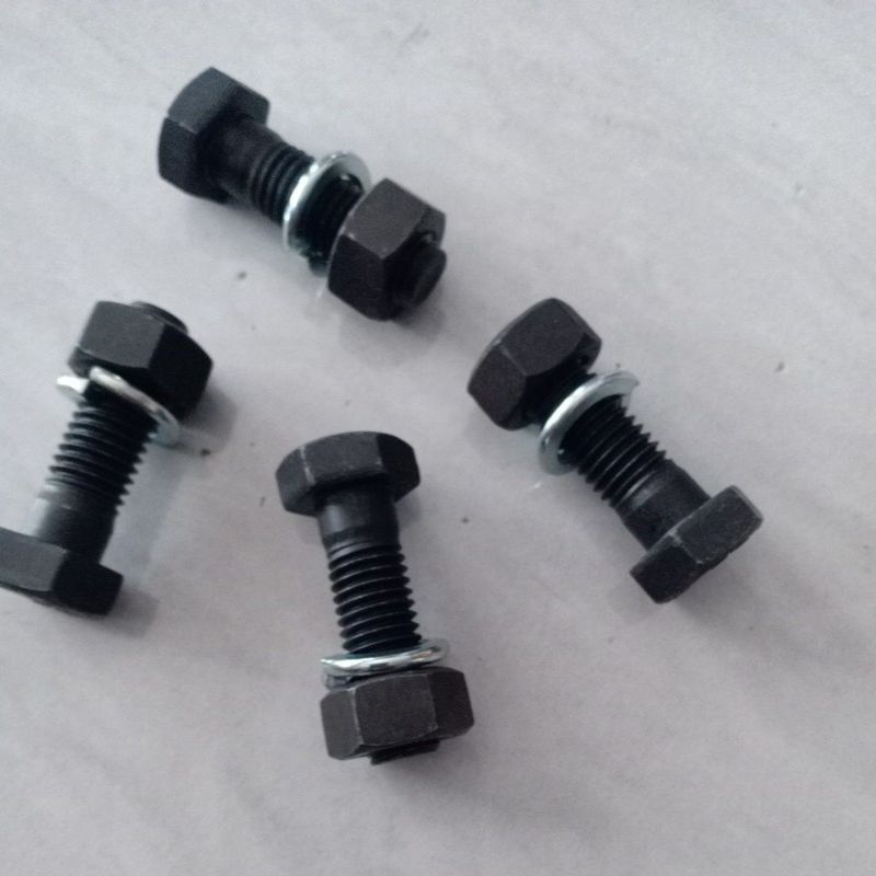 Baut As roda BAJA  M 12x40+mur+Ring Pir hrg 4 biji.Yanmar YZC.vYst Pro XL. Bima.Ym80.YstDX dll. kubo