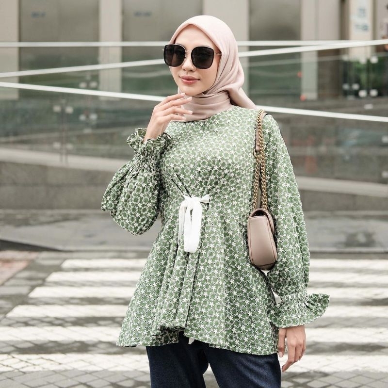 Yura Blouse By Vanilla Hijab Vanillahijab