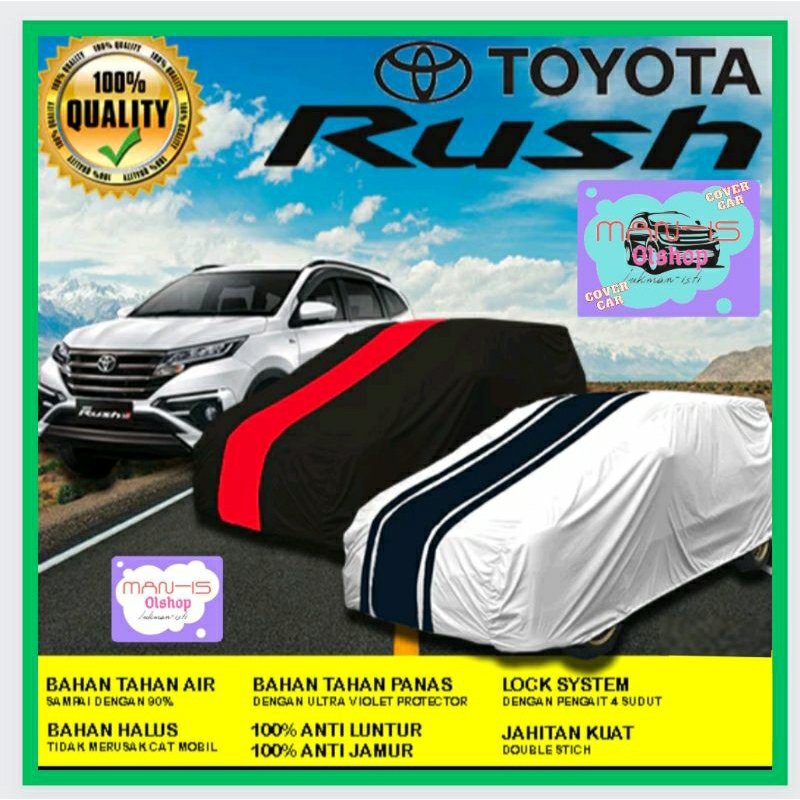 Cover Mobil OUTDOOR WATERPROOF RUSH GR SPORT/NEW RUSH GR ANTI, Sarung Mobil