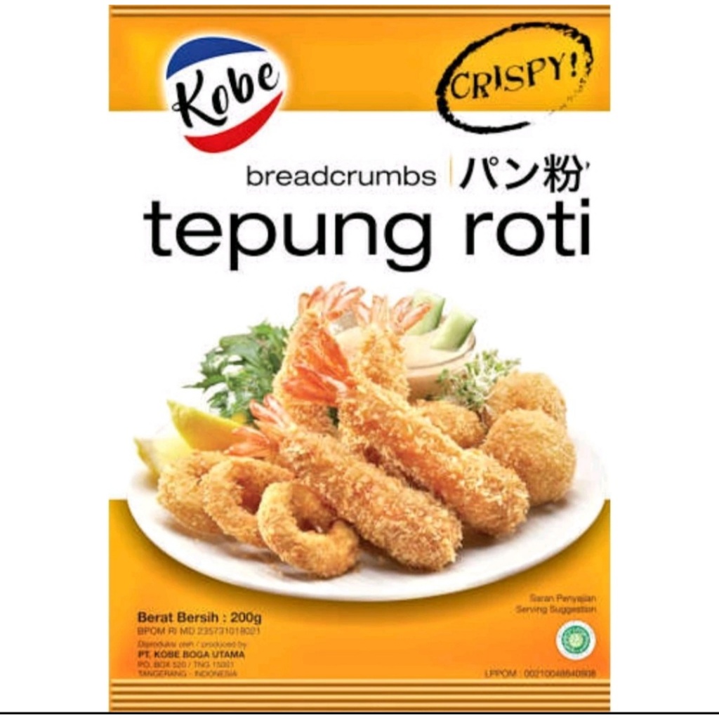 

Kobe Tepung Roti 200gr/ Breadcrumbs