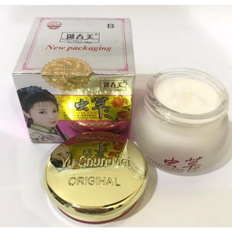 Cream malam Cordyceps YuChunMei original Iso