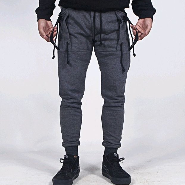 OFFICIAL Celana panjang pria / jogger training sweatpants coplong KEKINIAN