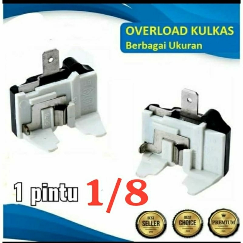 overload kulkas 1 pintu