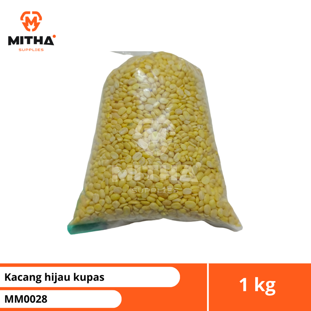 

Kacang hijau kupas 1 kg MITHA MM0028