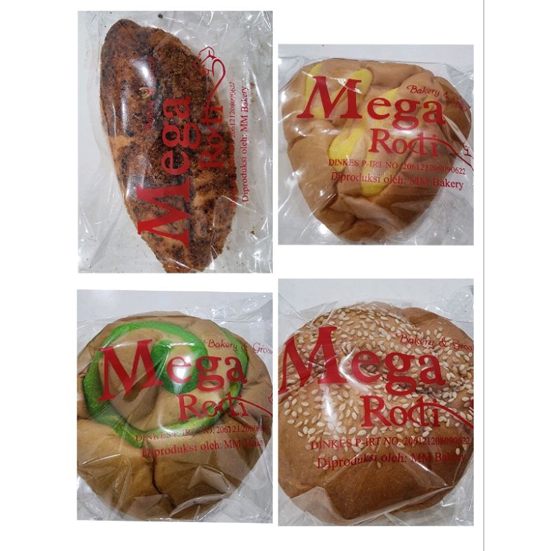 

Roti Mega / Roti Isi / Roti Aneka Rasa