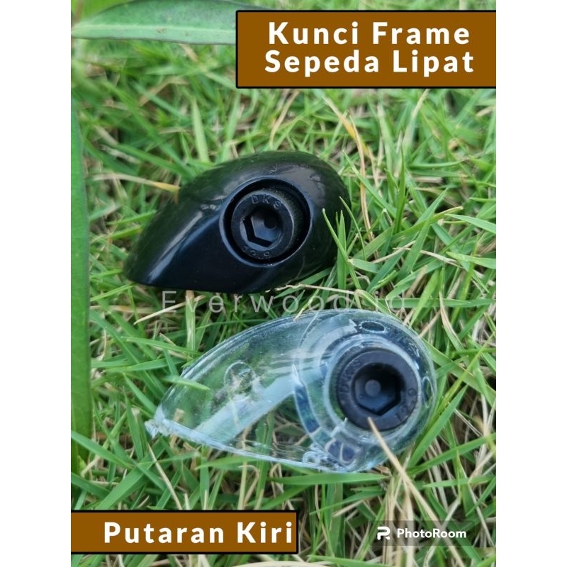 Pengunci Kuncian Frame Sepeda Lipat Folding Bike putaran kiri Element Troy Ecosmo FNHON Gratis BAUT