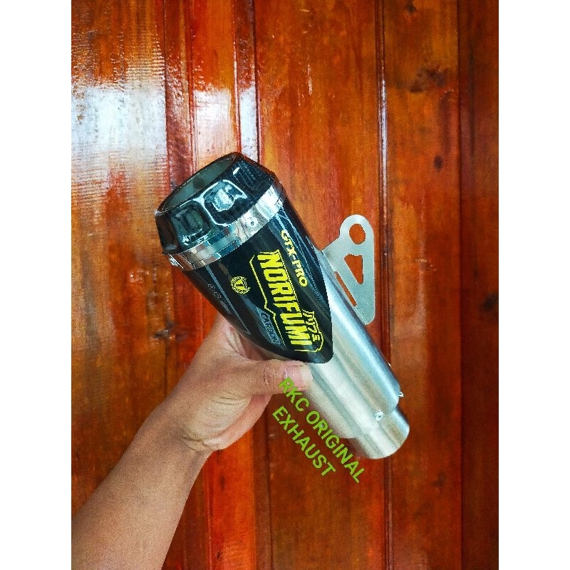 Knalpot Racing Norifumi Gtx Pro Bebek Trail Jupiter Vega R Supra