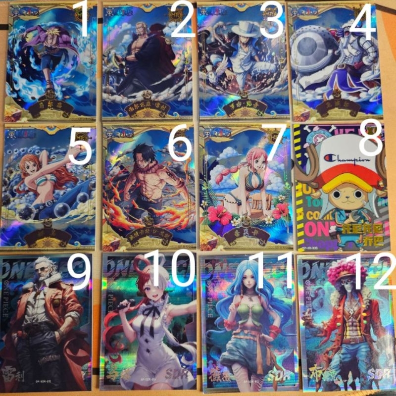 Kartu Koleksi One Piece HR XR Holo Original Licensed | Official Kabago Endless Treasure Portgas D Ac